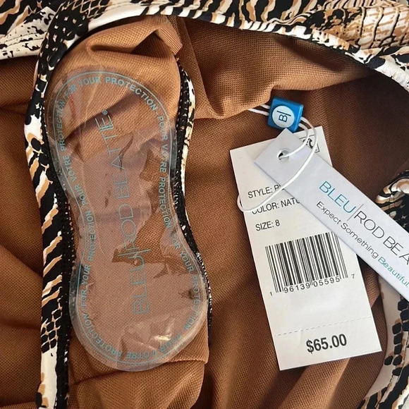 BLEU ROD BEATTIE WALK ON THE WILD SIDE TANKINI TOP AND HIGH WAIST BOTTOM - Picture 12 of 13